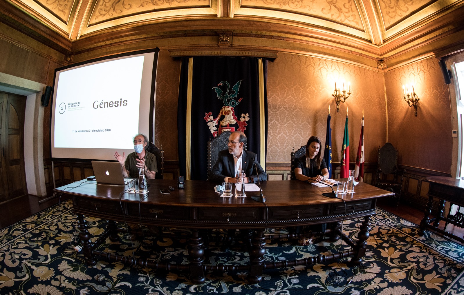Conferência de imprensa (foto de Nuno Gonçalves)