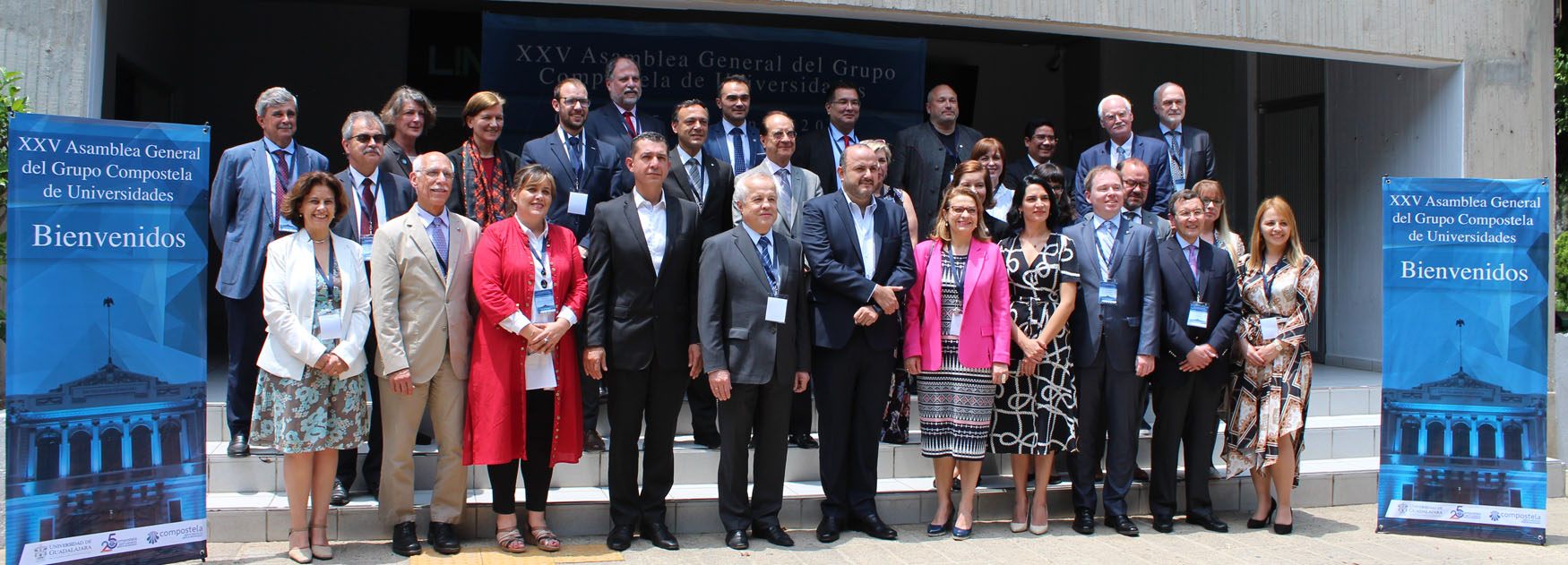Grupo de trabalho na última assembleia-geral (2019) na Universidade de Guadalajara, México