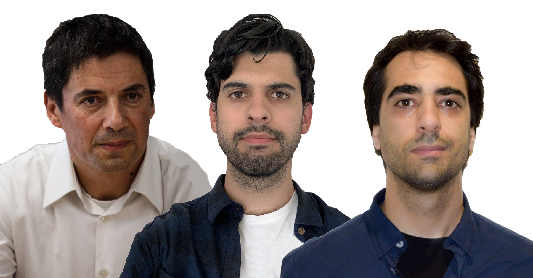 José Carlos Ramalho, Paulo Martins e Leandro Costa