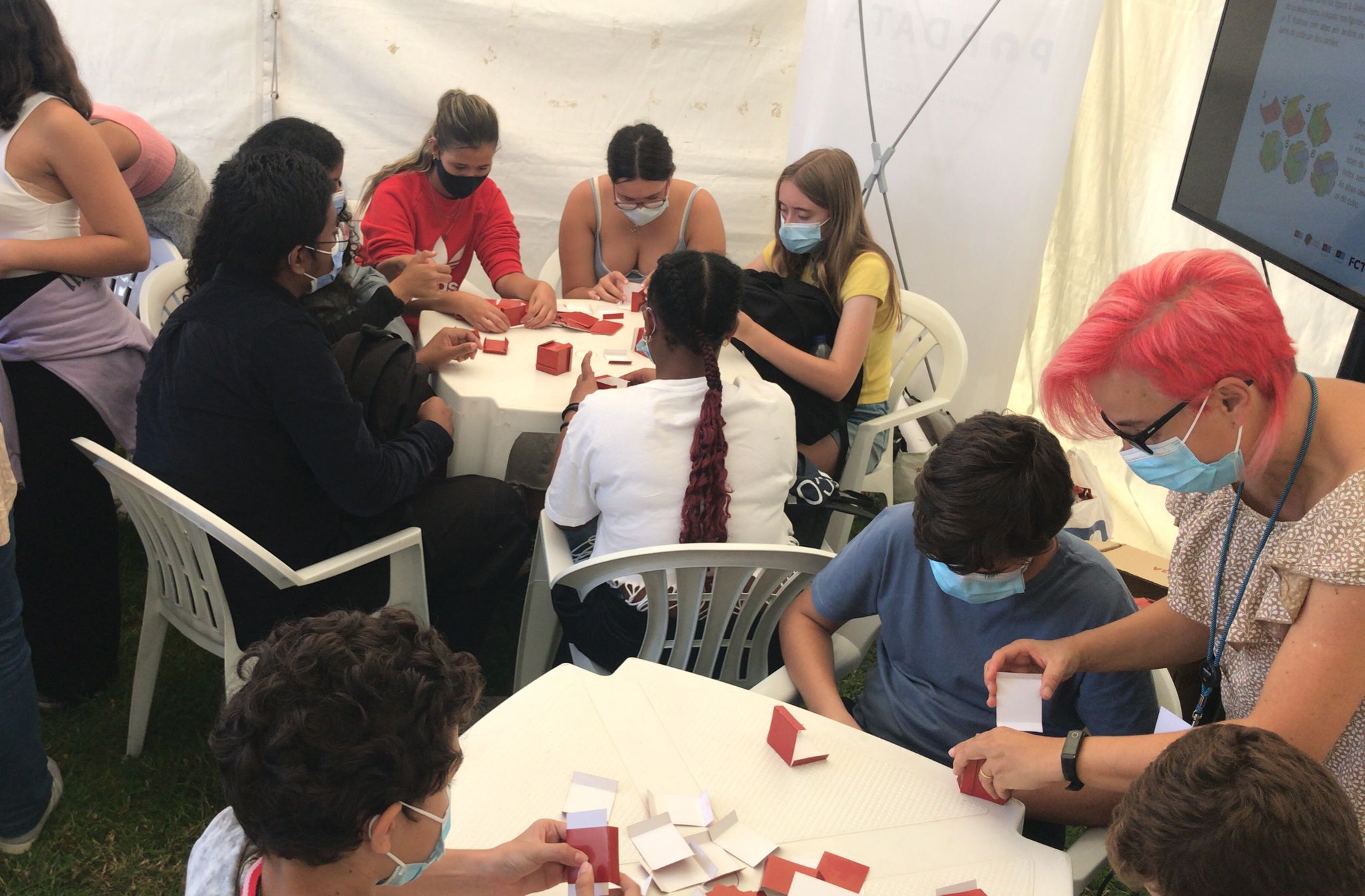 Realização da esponja de Menger