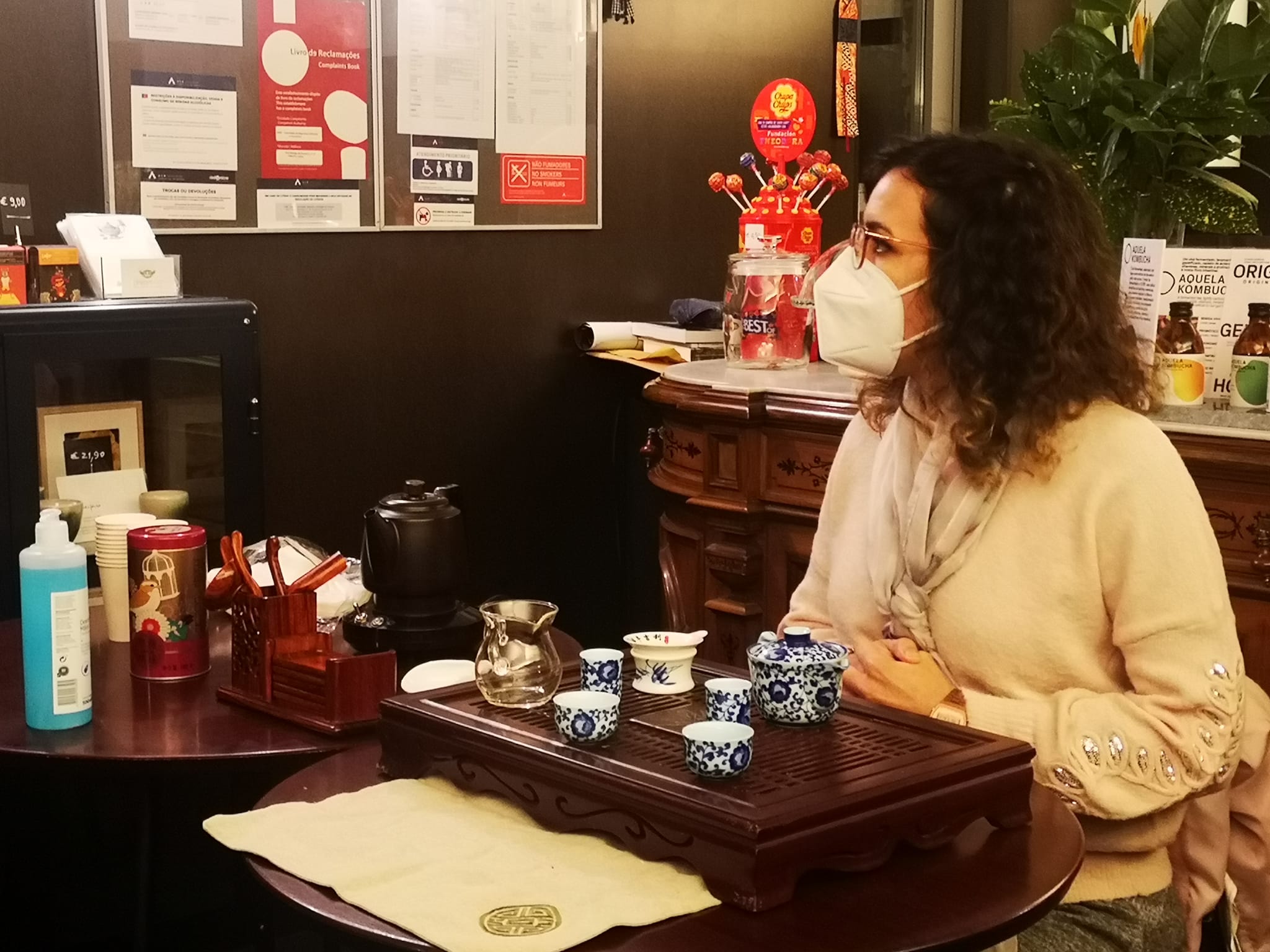 Intervenção de Bárbara Araújo (foto: Aida Alves/BLCS)