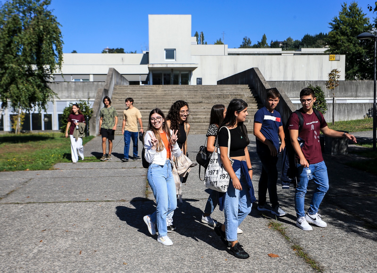 Campus de Azurém, Guimarães (foto: Nuno Gonçalves)