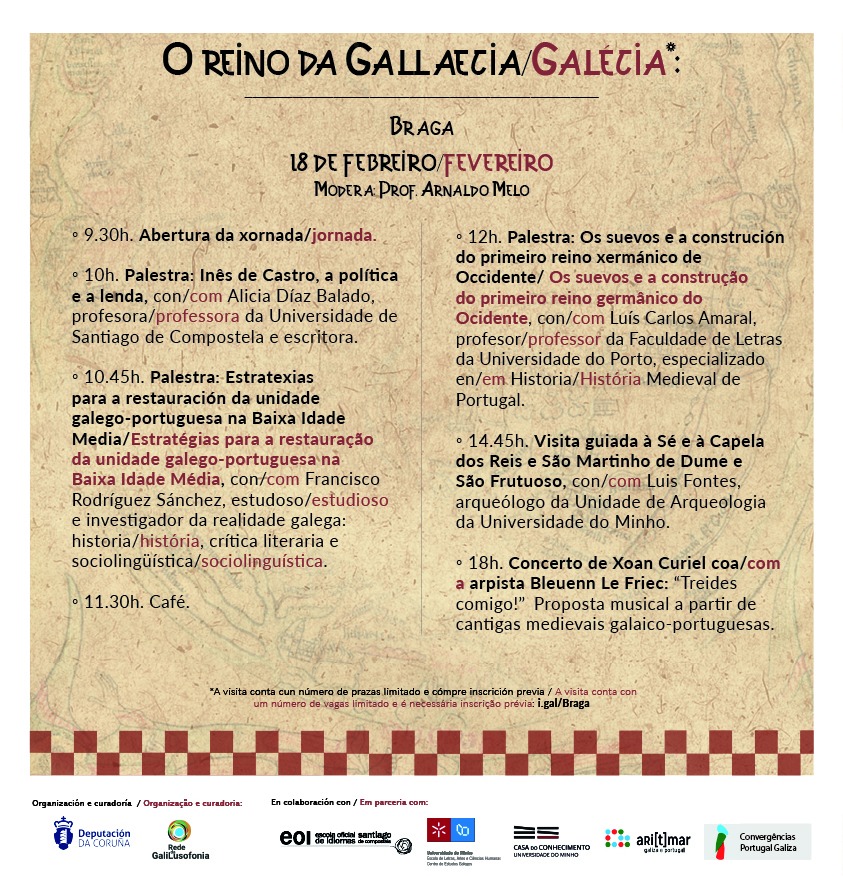 18 de fevereiro | O Reino da Gallaecia/Galécia - programa