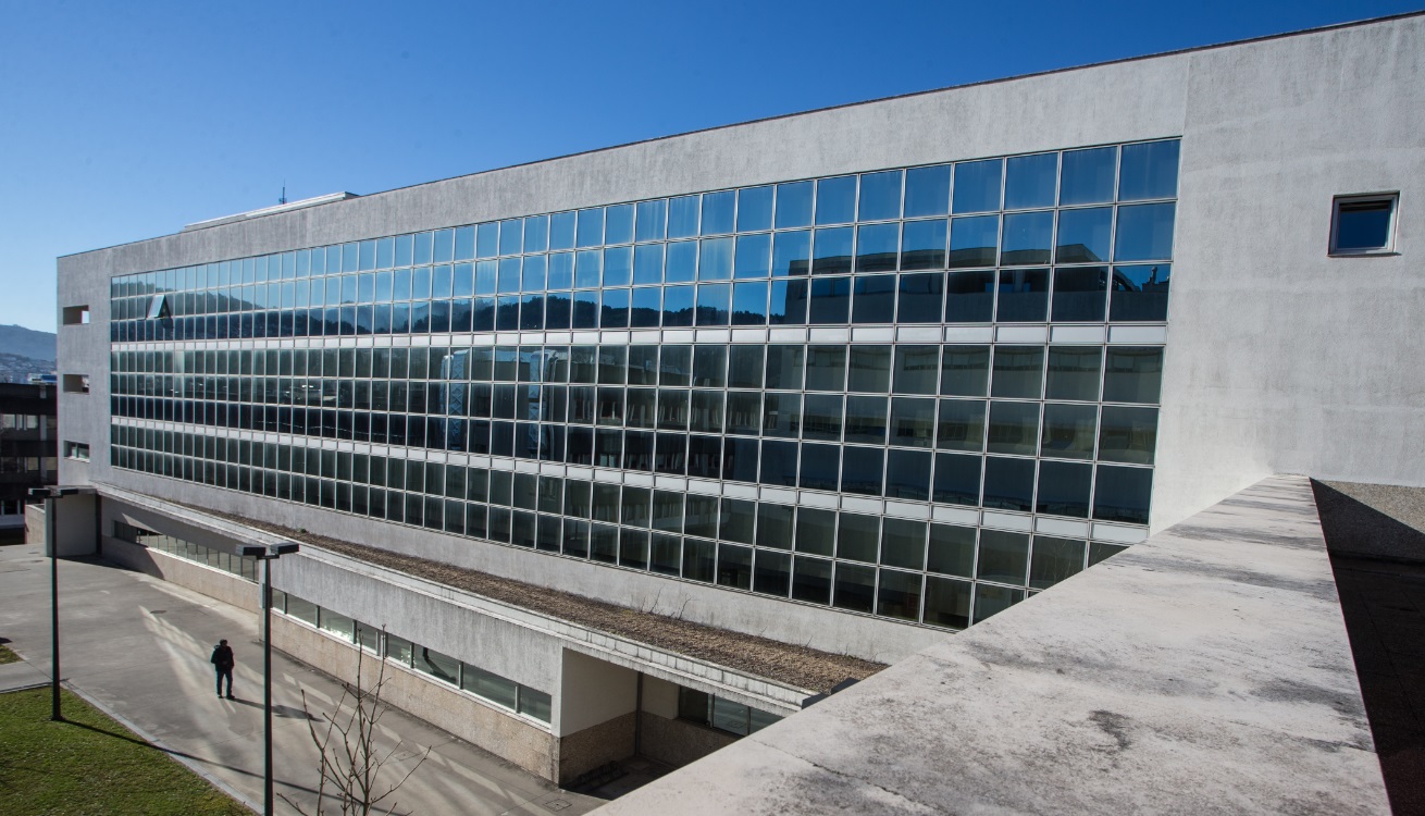 O Departamento de Informática da UMinho, no campus de Gualtar, Braga