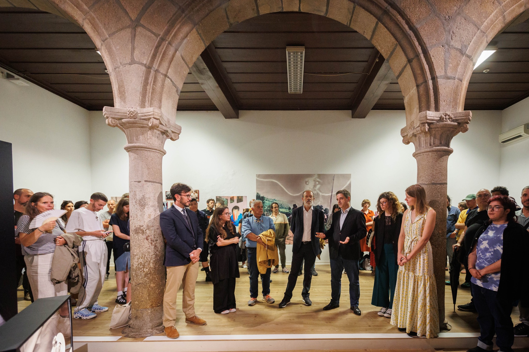Sessão de abertura, na Galeria do Paço (foto: CM Braga)