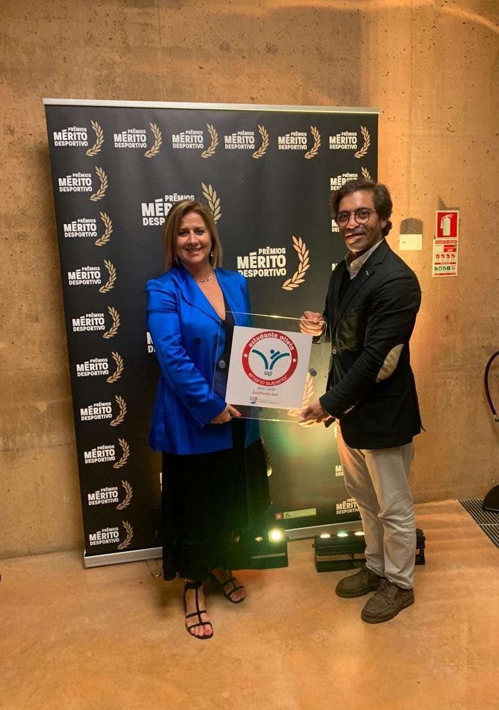 Alexandra Seixas (adminsitradora dos SASUM) e João Ribeiro (diretor do Dept. Desporto e Cultura dos SASUM)