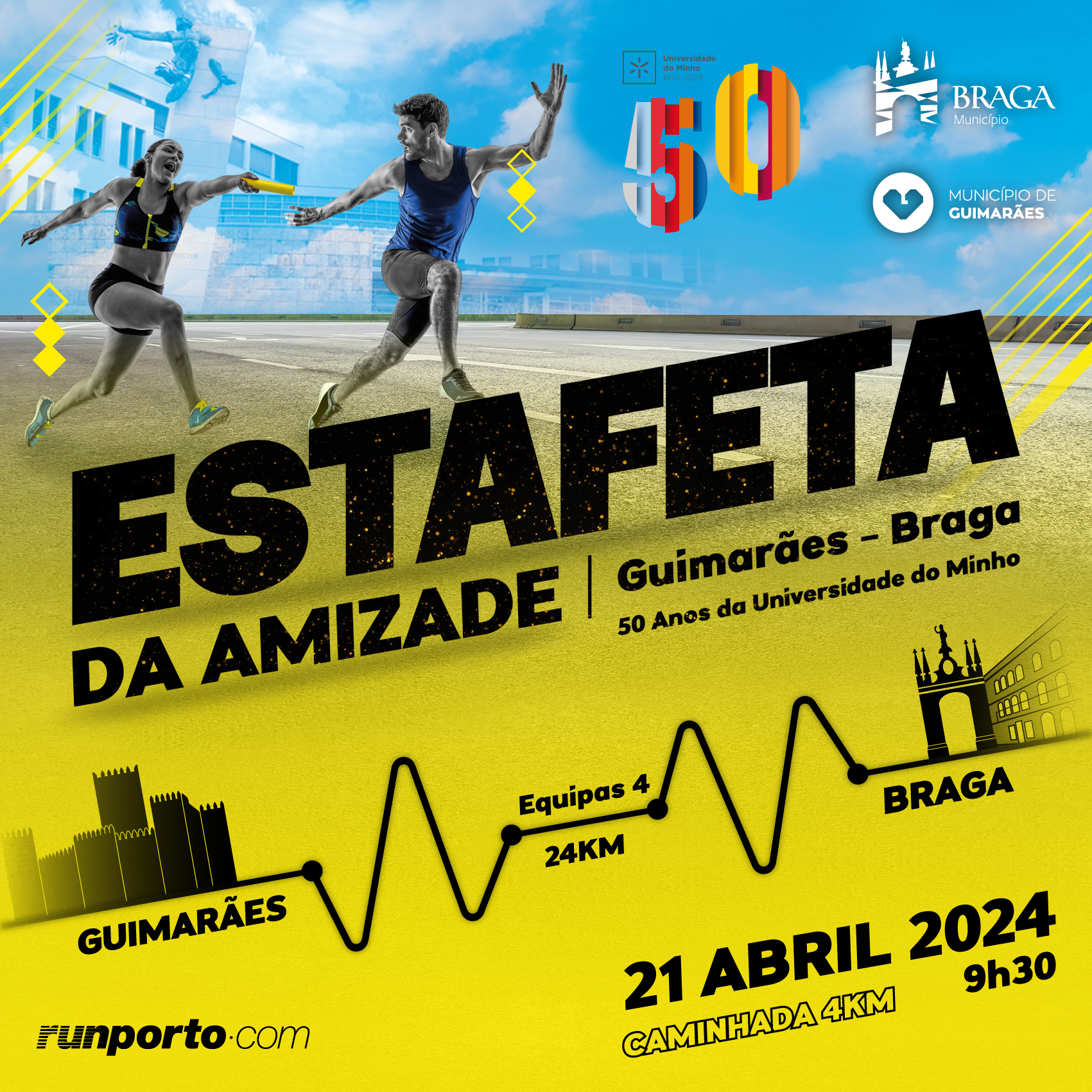 Prova entre os campi universitários