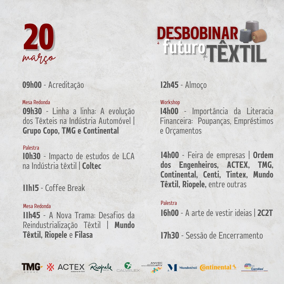 Programa - 20 de março