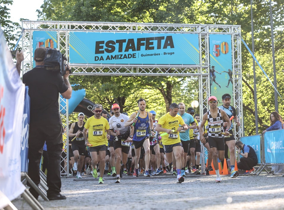 Momento da partida (foto: Nuno Gonçalves)