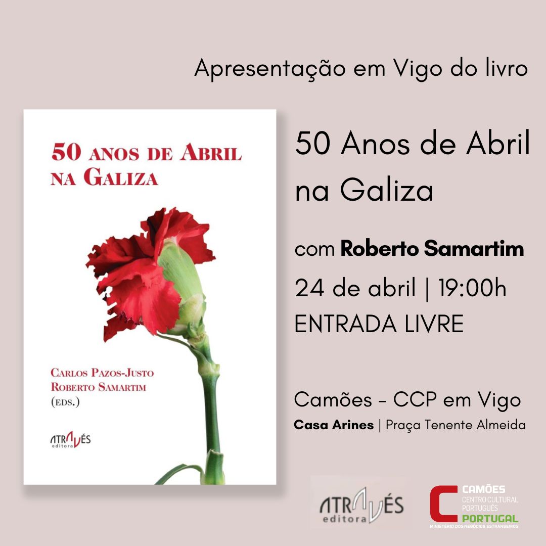 Apresentação do livro 50 Anos de Abril na Galiza, em Vigo