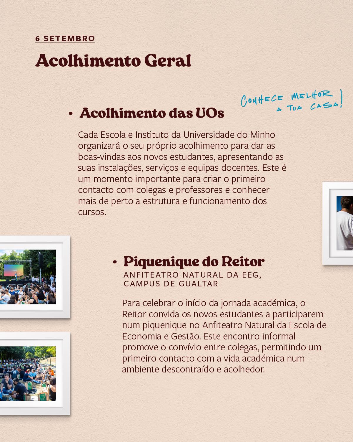 Programa de acolhimento