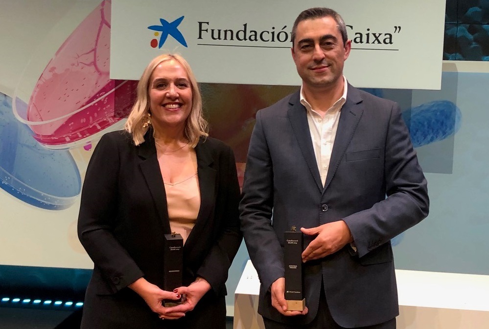 Patrícia Maciel e Agostinho Carvalho na cerimónia