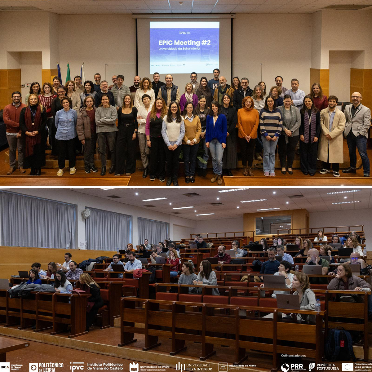 Fotos da reunião na UBI