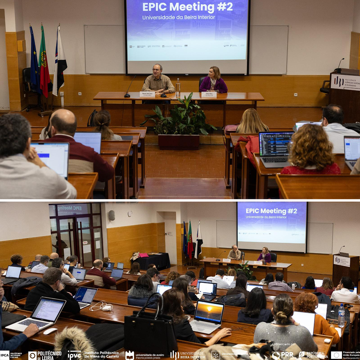 Fotos da reunião na UBI