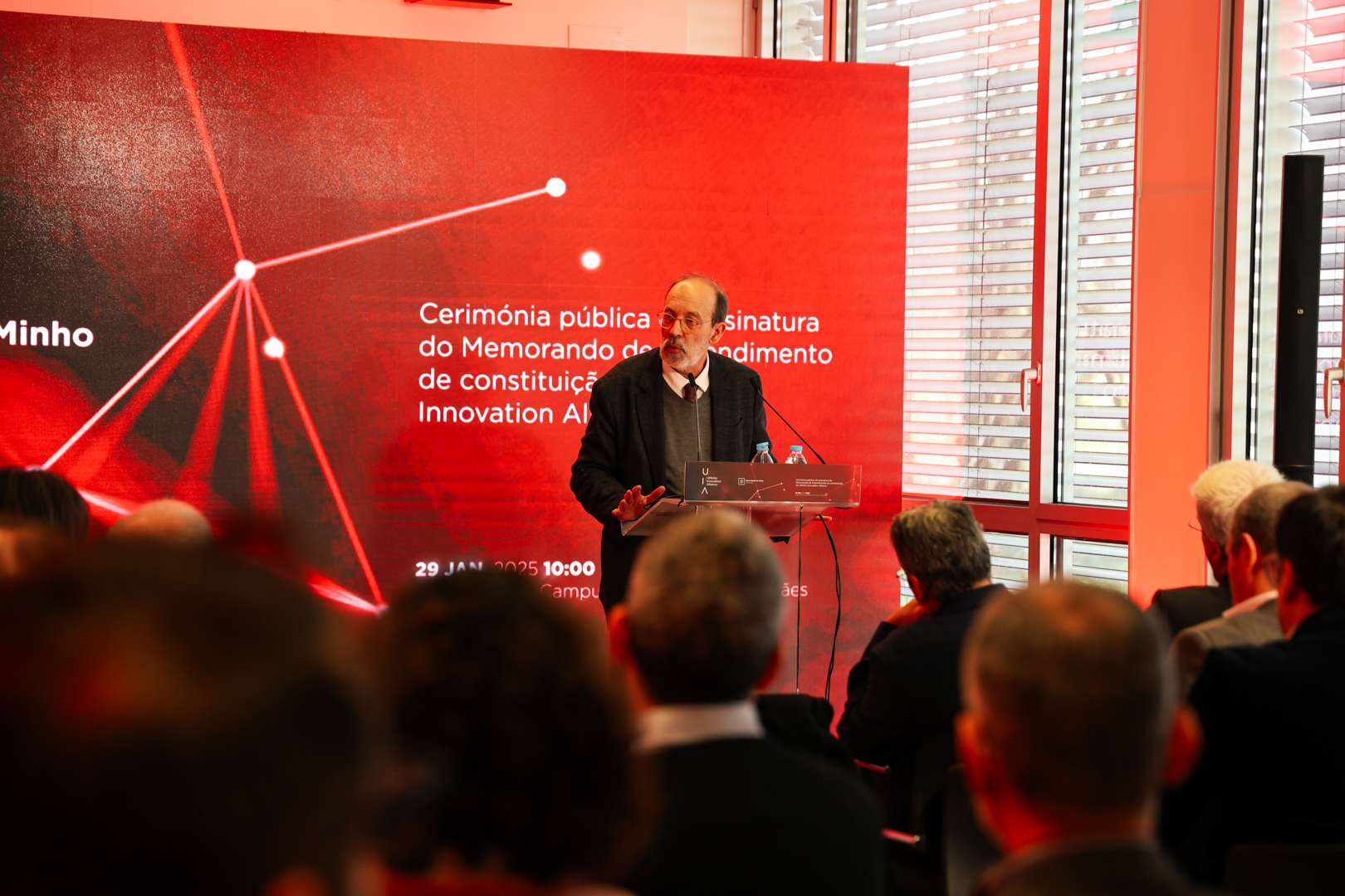 Rui Vieira de Castro, reitor da UMinho (foto: CCG)