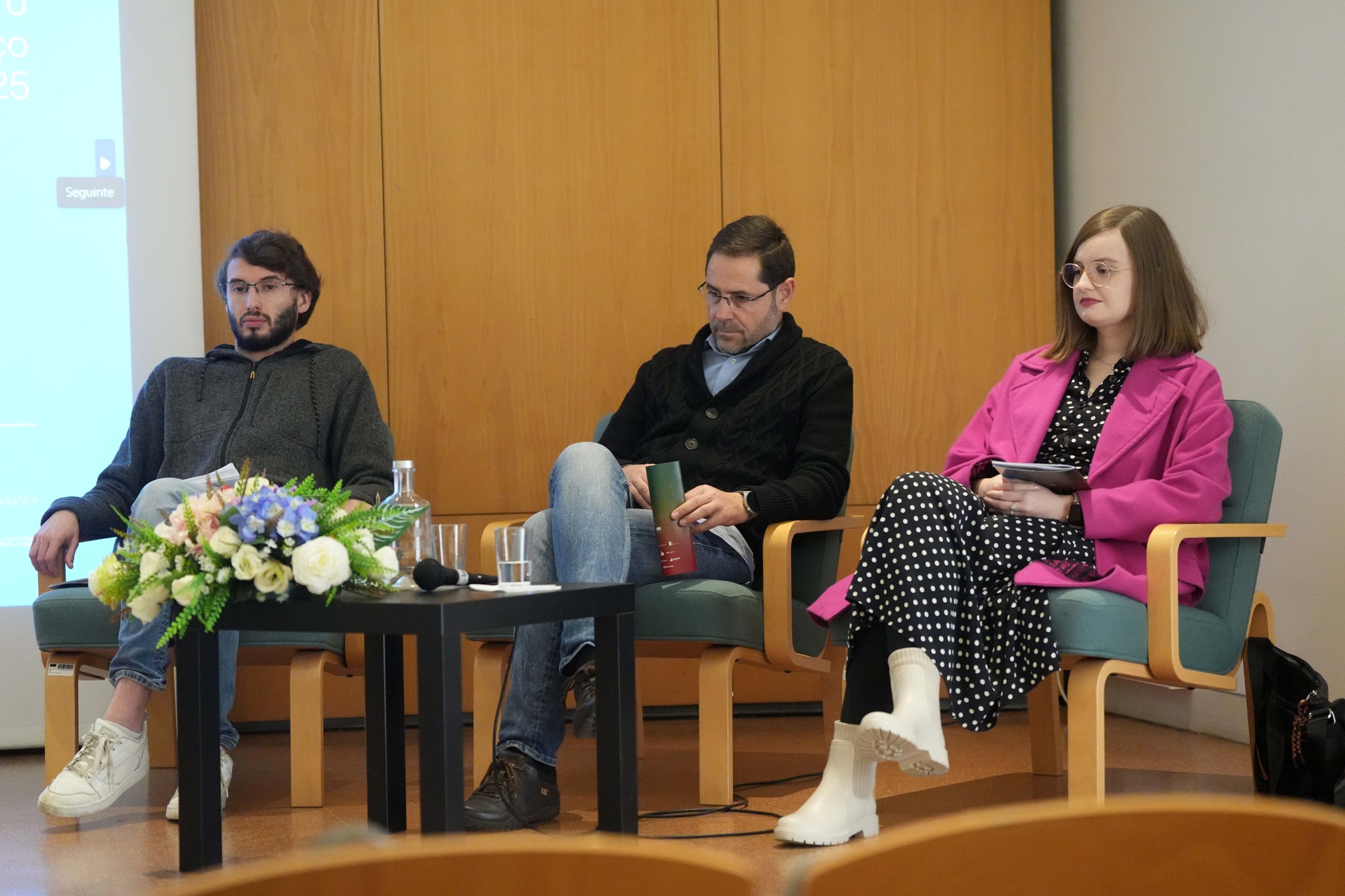 Conferência de imprensa, na BLCS (foto: CM Braga)