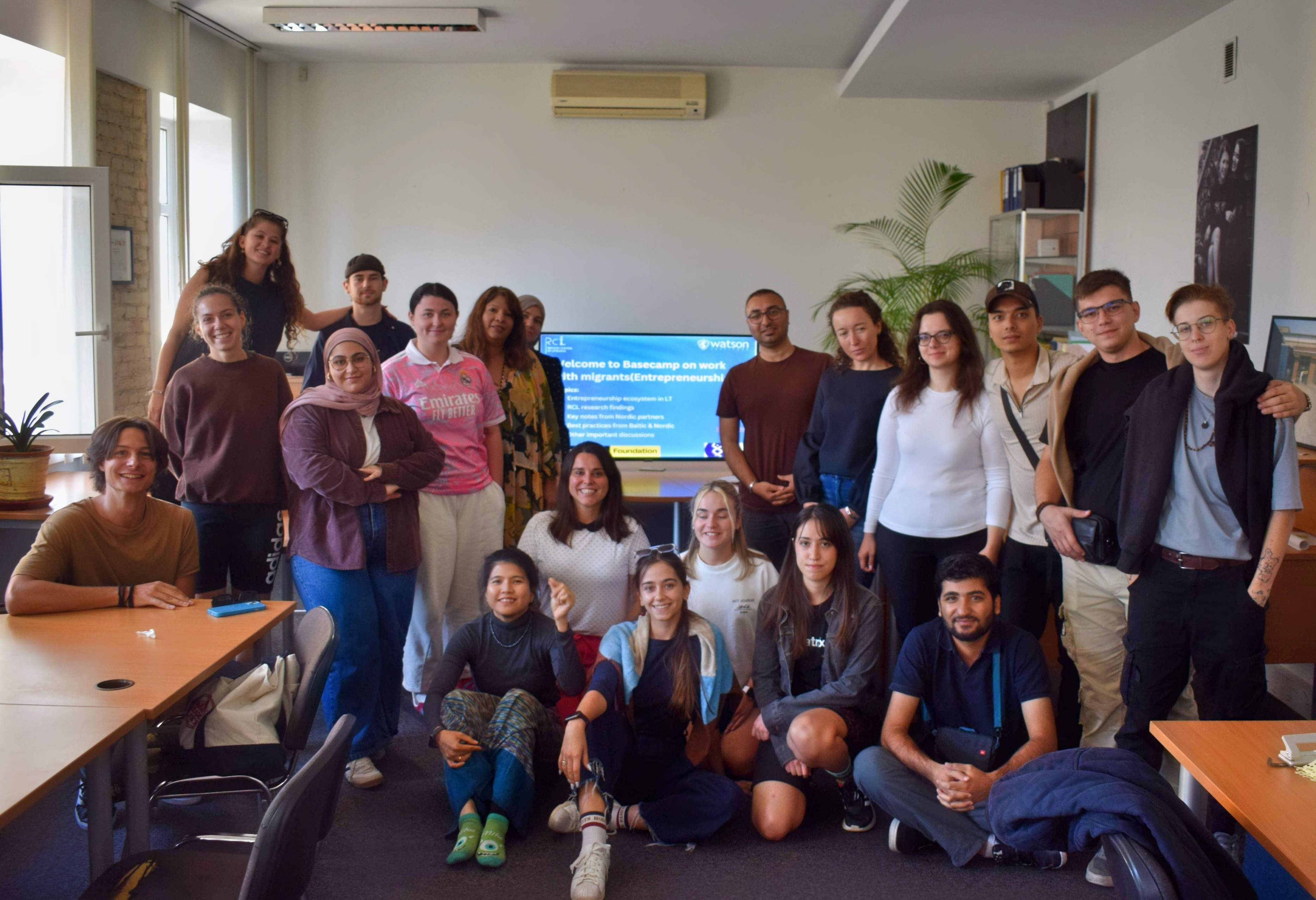 Alguns participantes do projeto