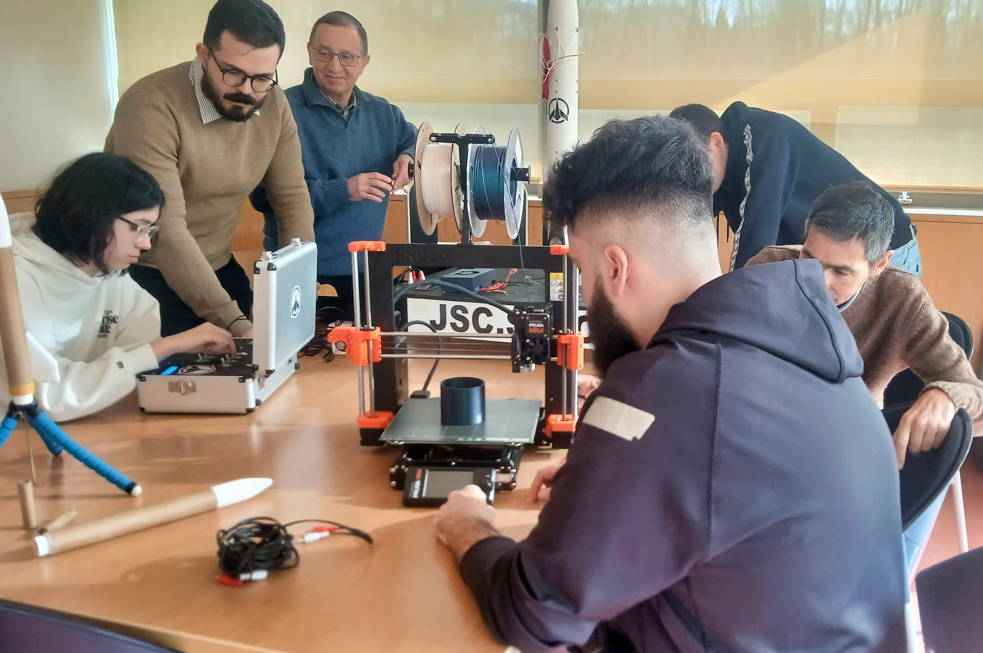 A equipa a desenvolver o projeto (foto: ECUM)