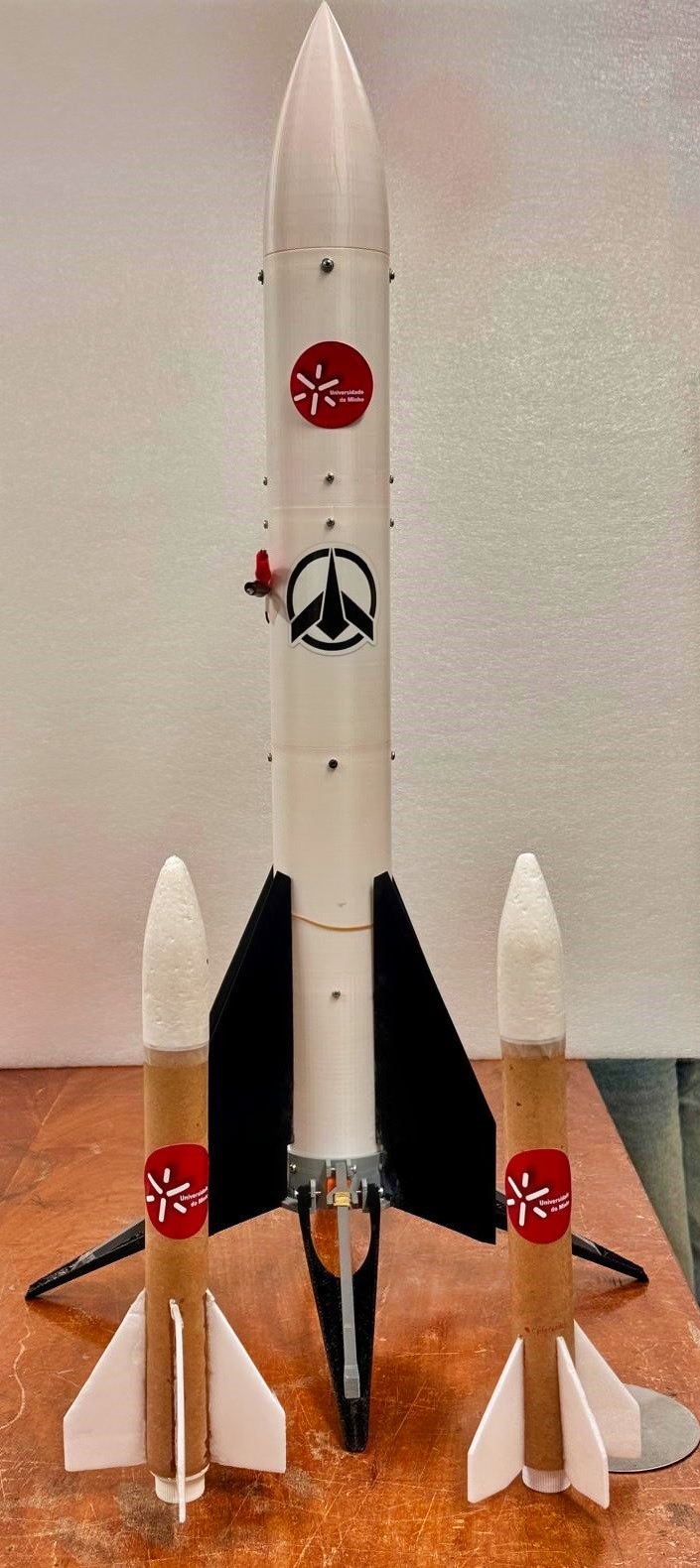 O minifoguete (foto: ECUM)