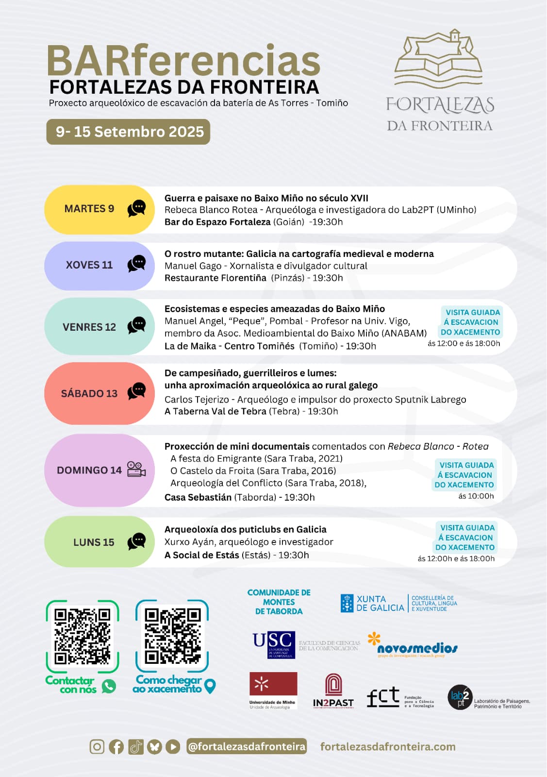 Conferências em bares