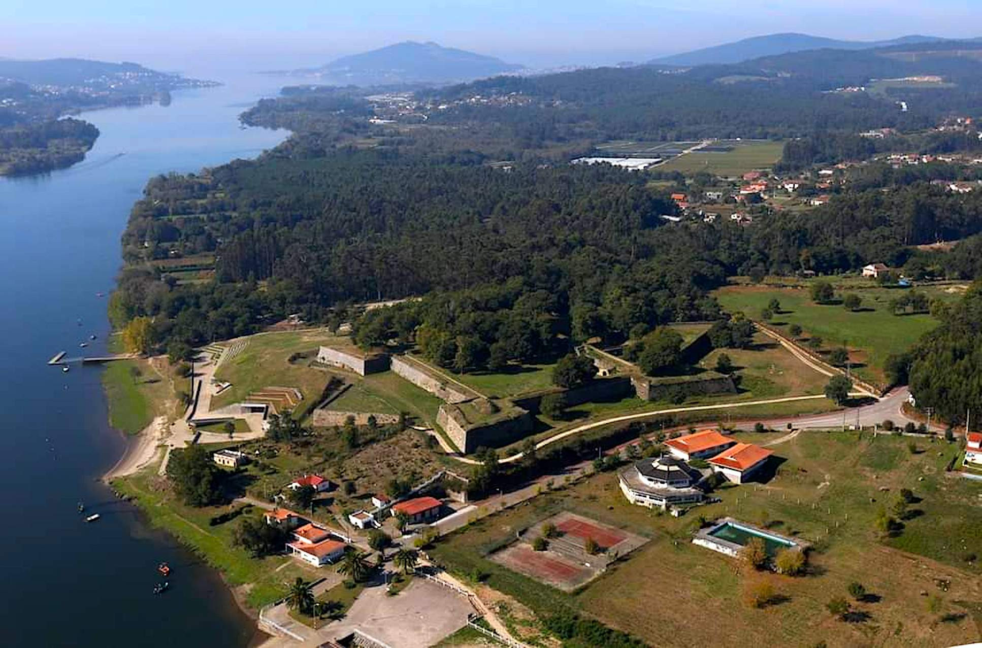 A fortaleza de Goián fica próximo de Tomiño