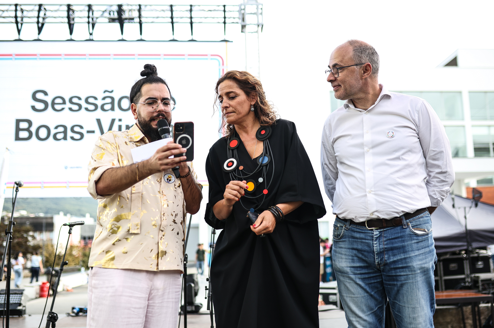 Sessão de boas-vindas (foto: Nuno Gonçalves)