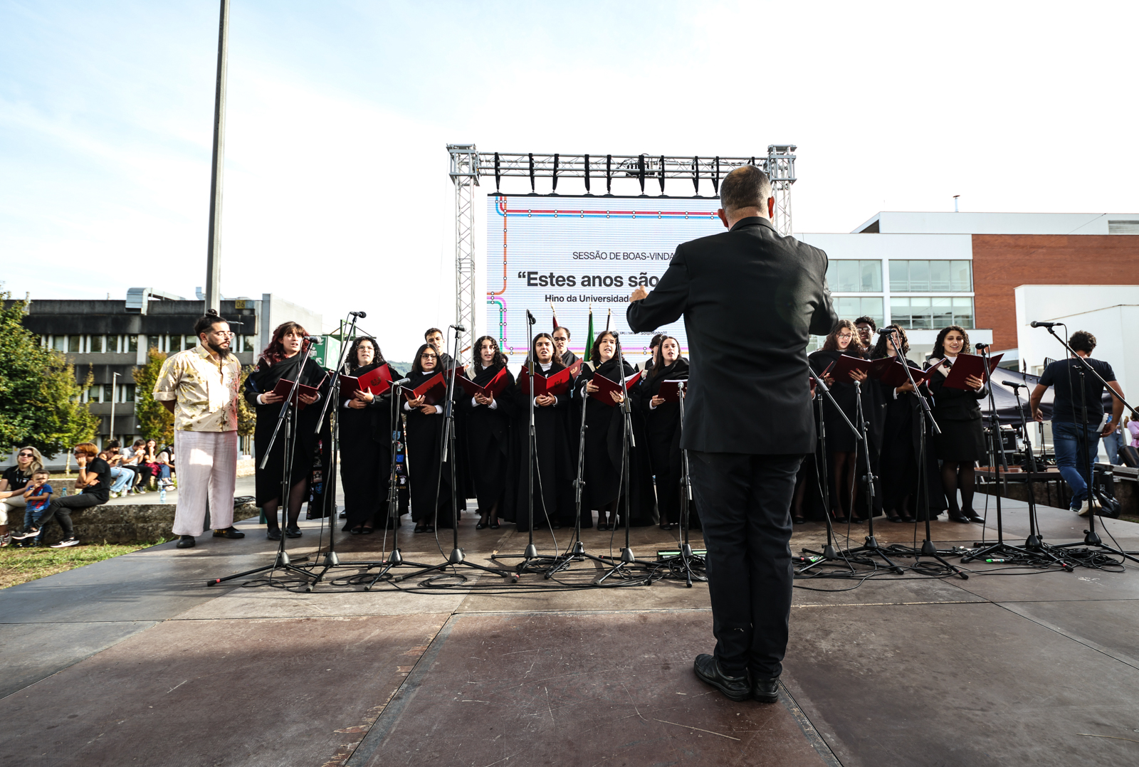 Sessão de boas-vindas (foto: Nuno Gonçalves)
