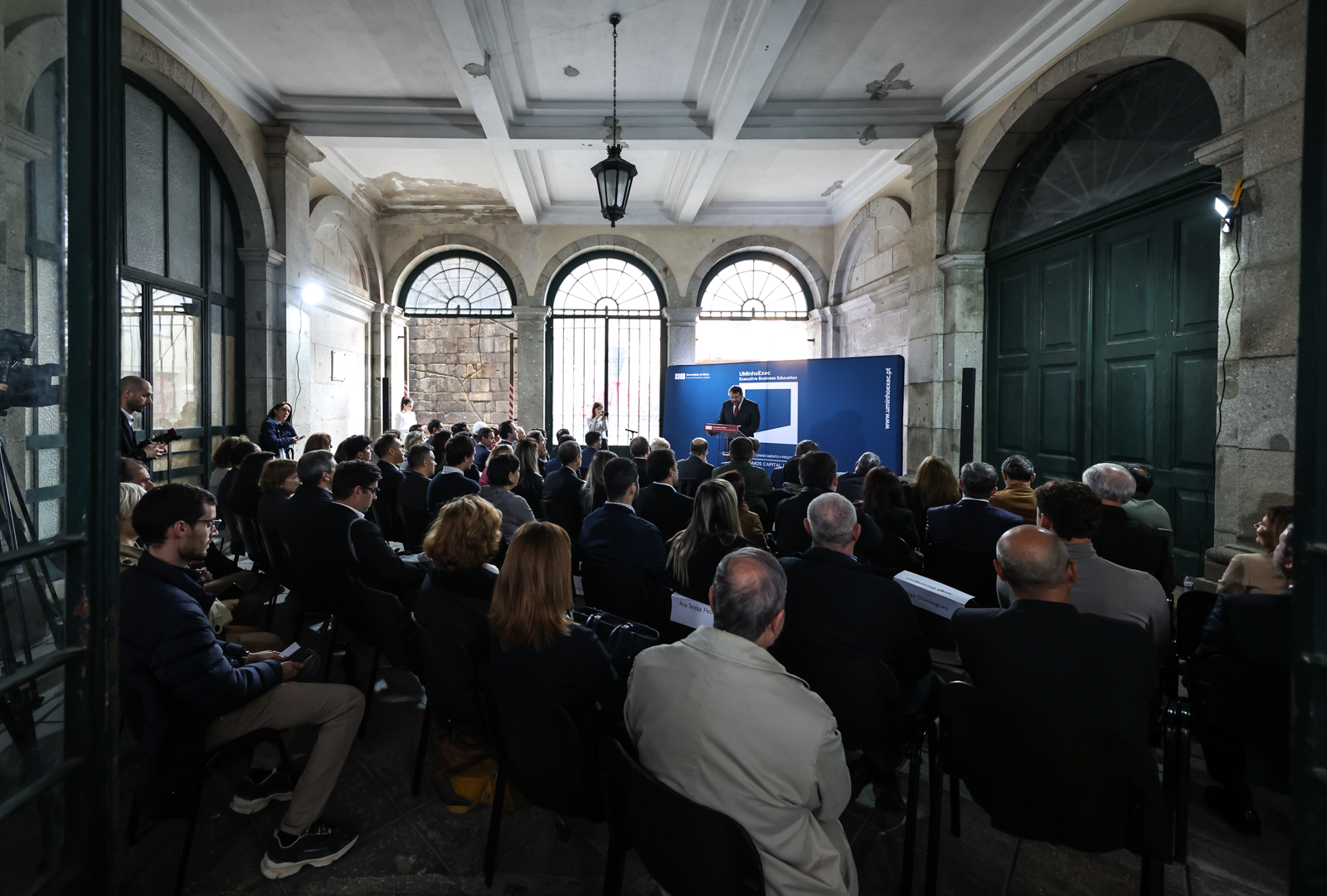 Momento da sessão (foto: Nuno Gonçalves)
