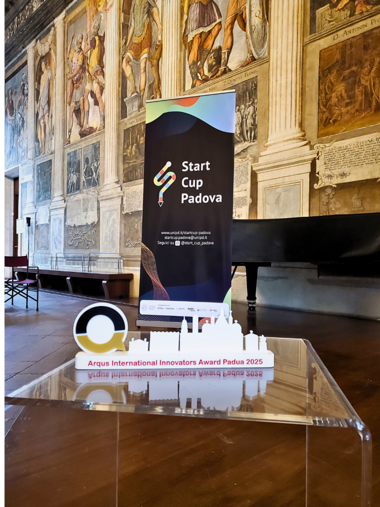 Prémio recebido em Pádua