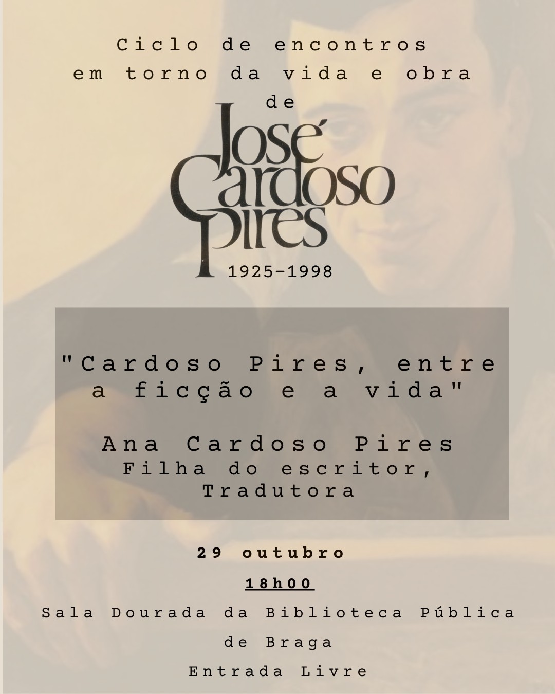 Cartaz da 1ª conferência