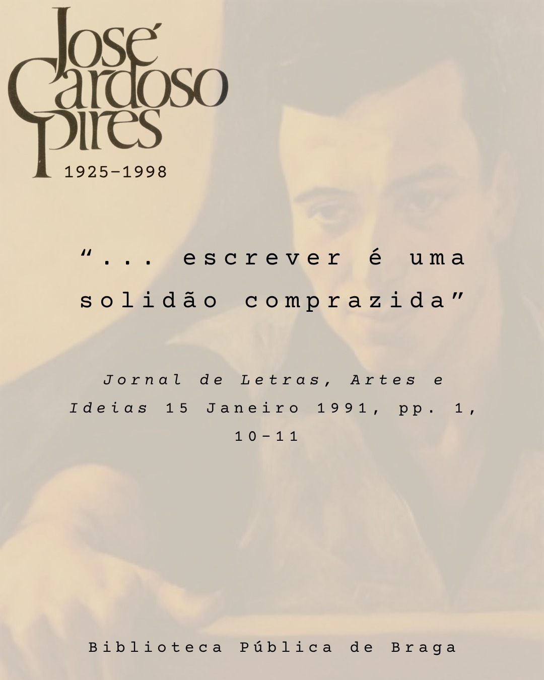 Frase de José Cardoso Pires