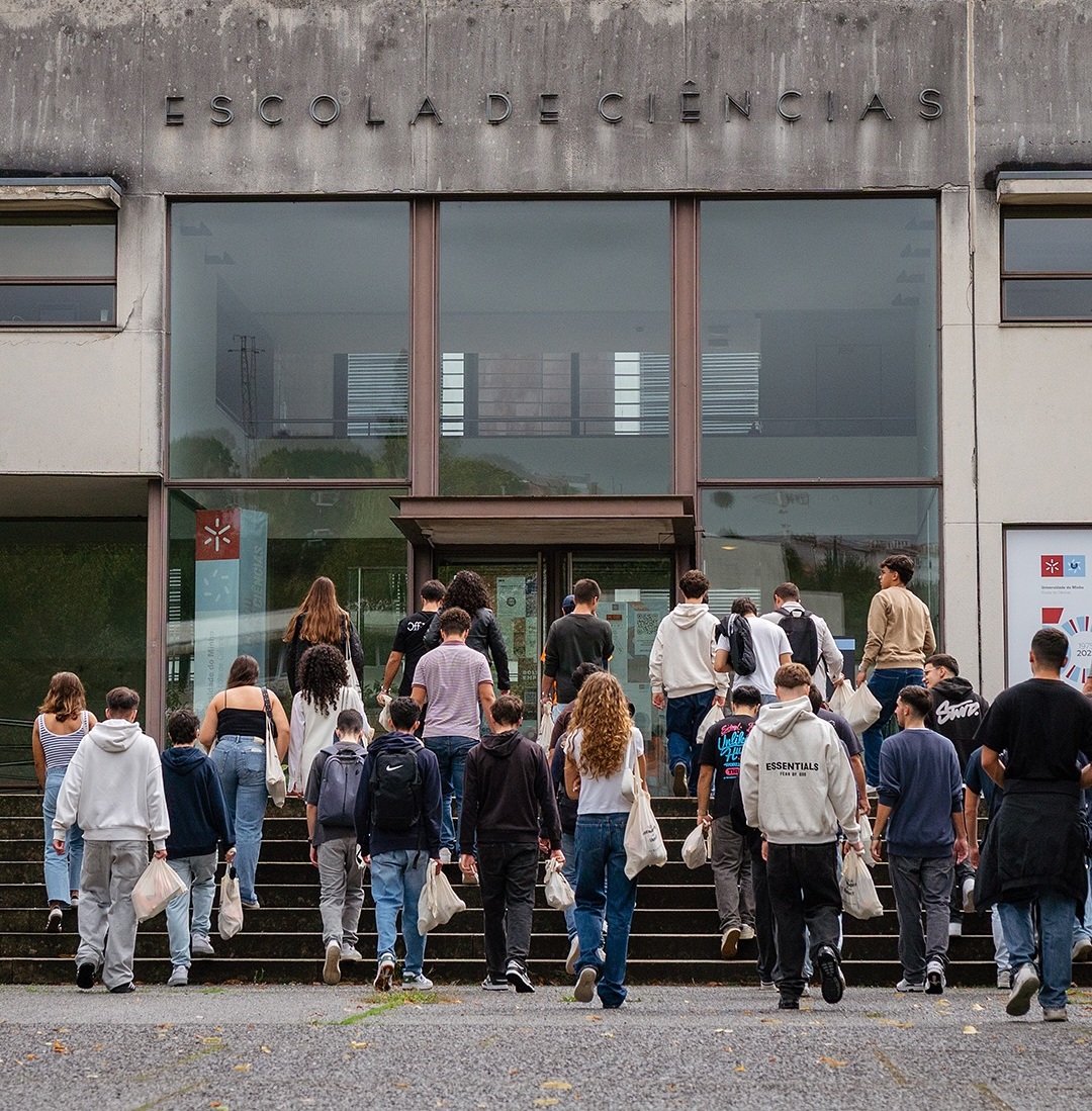 A Escola de Ciências da UMinho tem polos em Guimarães (na foto) e Braga