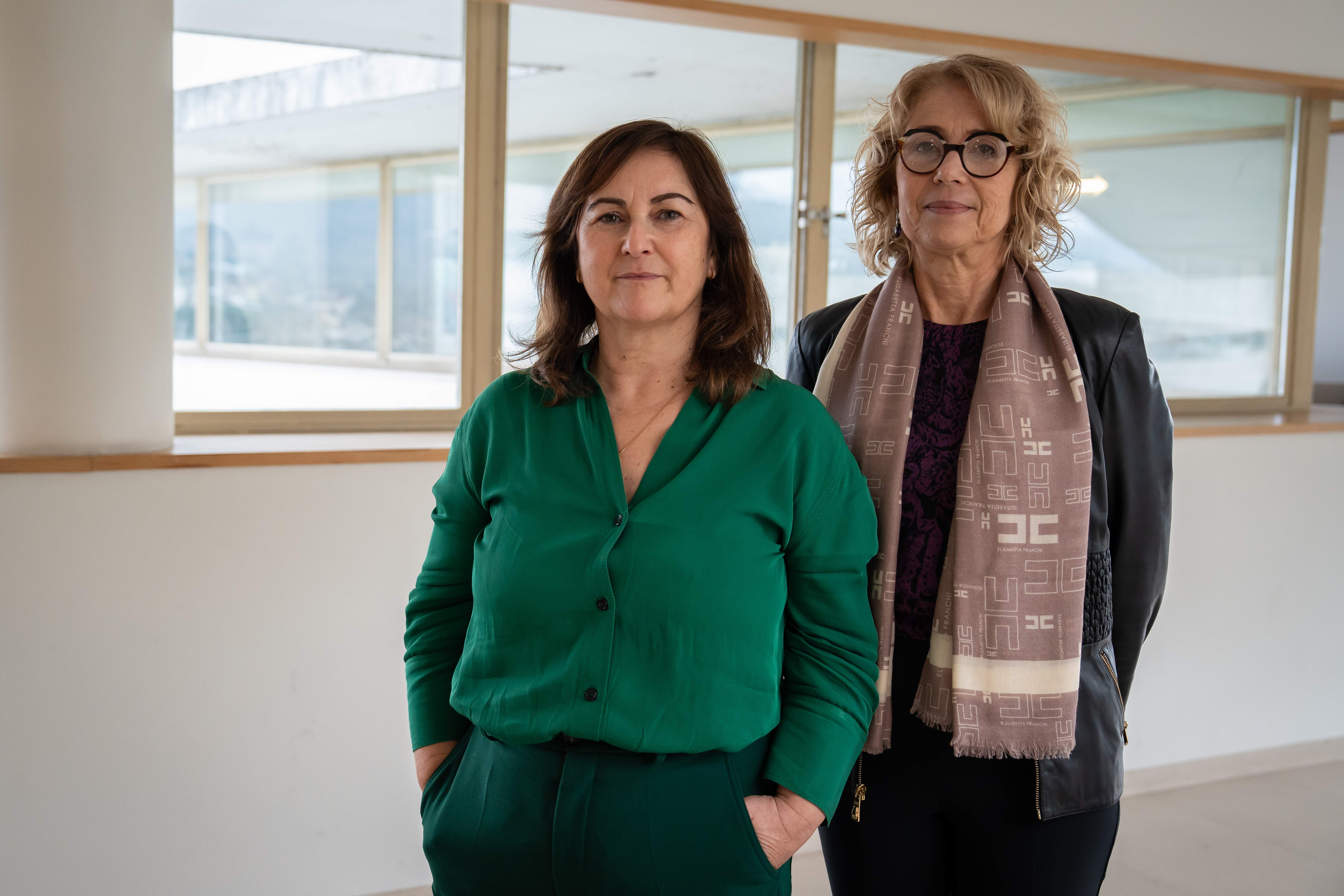 Natália Barbosa e Ana Paula Faria (foto: Hugo Antunes)