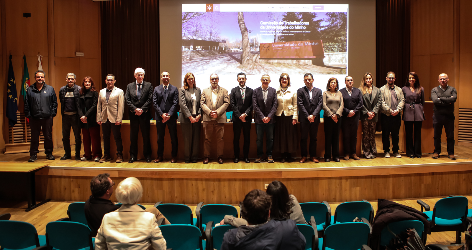 Tomada de posse da Comissão de Trabalhadores