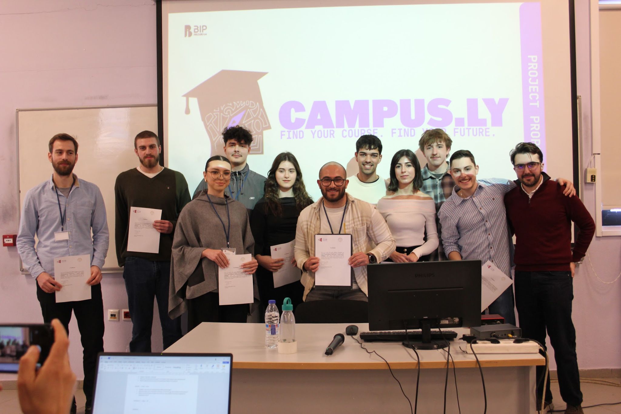 Participação no projeto Erasmus Blended4Future (foto: Campus.ly)