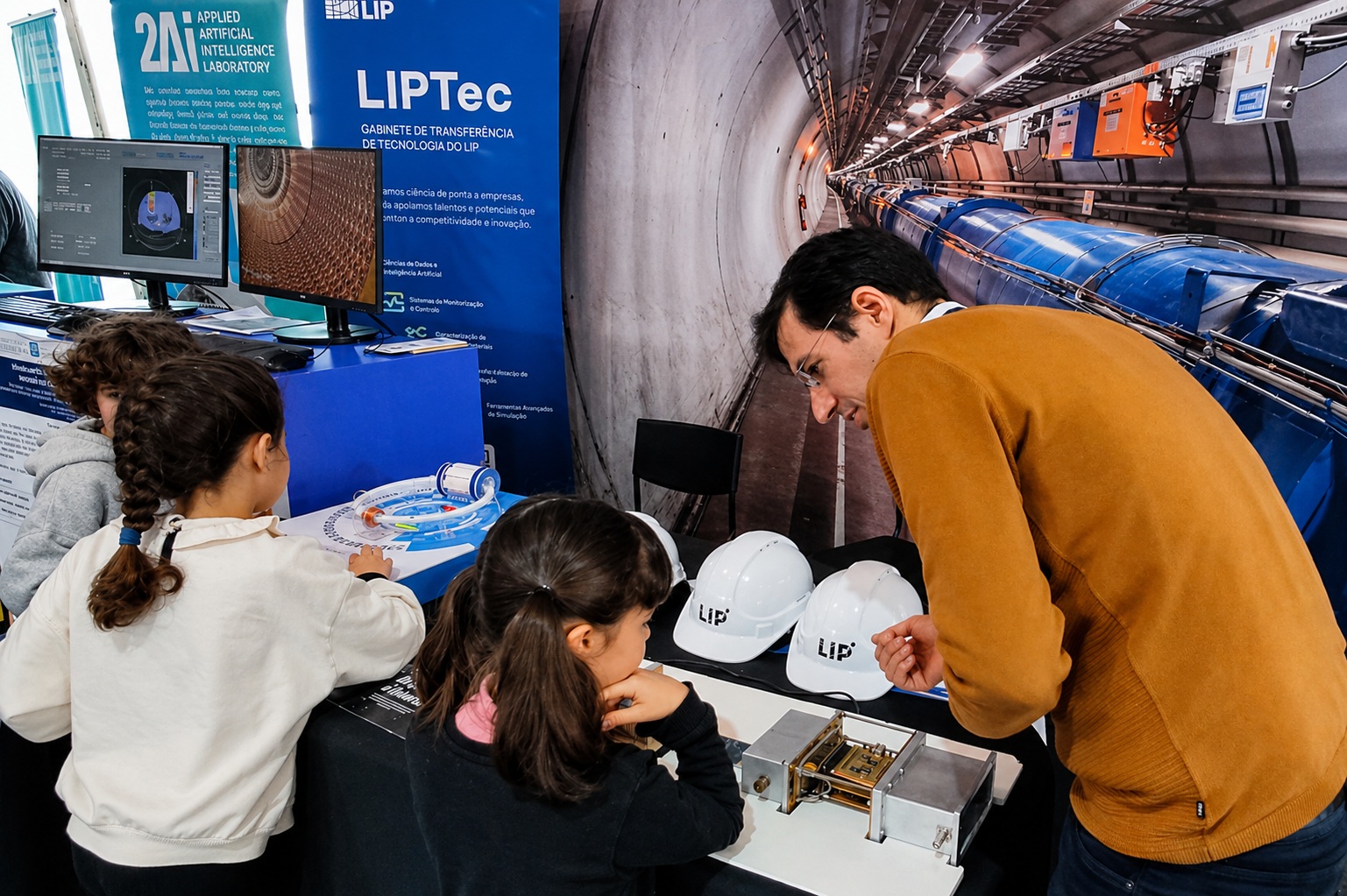 A exposição incluiu demonstradores e atividades práticas (foto: arquivo)