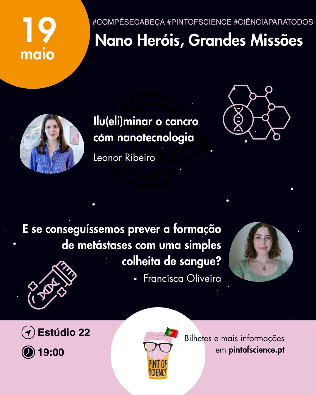 19 de maio, 19h00-21h00