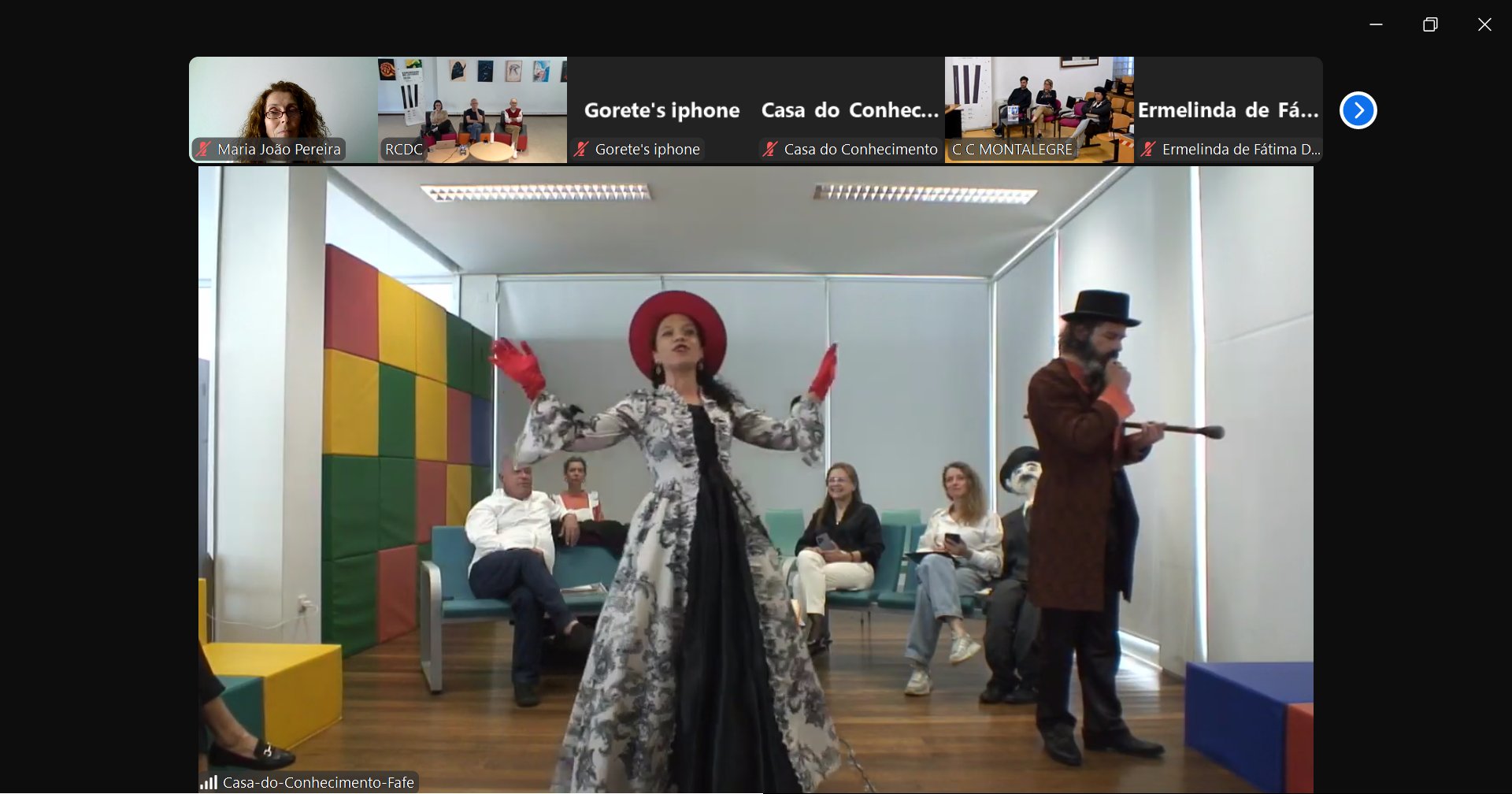 67ª sessão teve excertos encenados