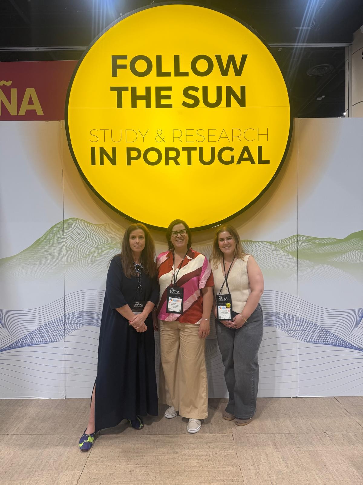 Sandra Fernandes, pró-reitora da UMinho, marca presença na NAFSA