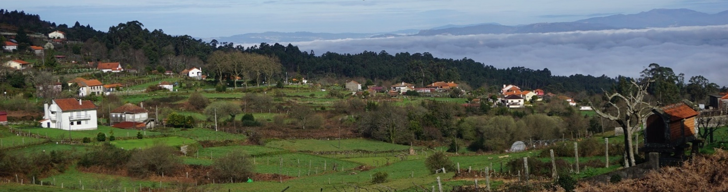 Panorâmica da localidade do Extremo, Arcos de Valdevez