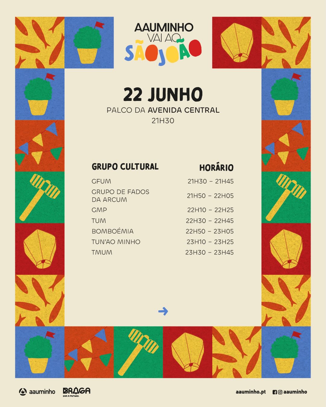 Programa - Avenida Central