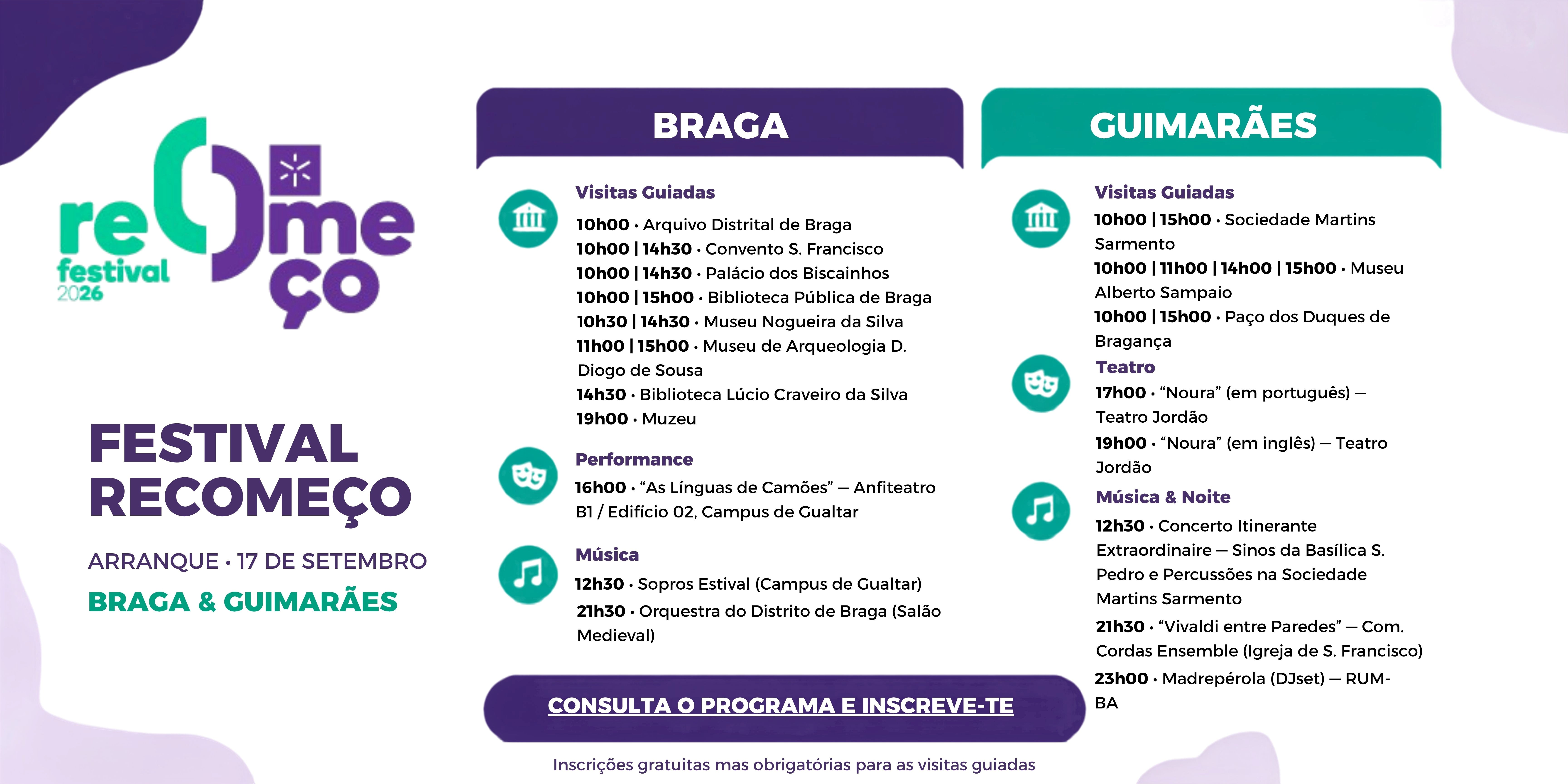 Programa - 17 de setembro