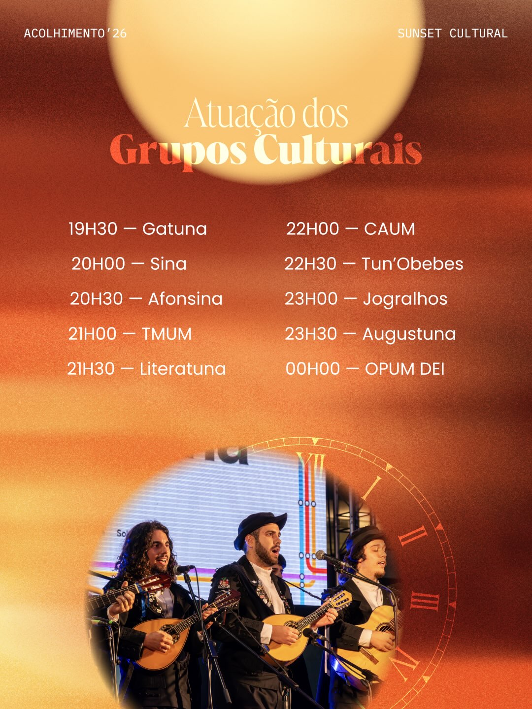 Sunset Cultural - 16 de setembro