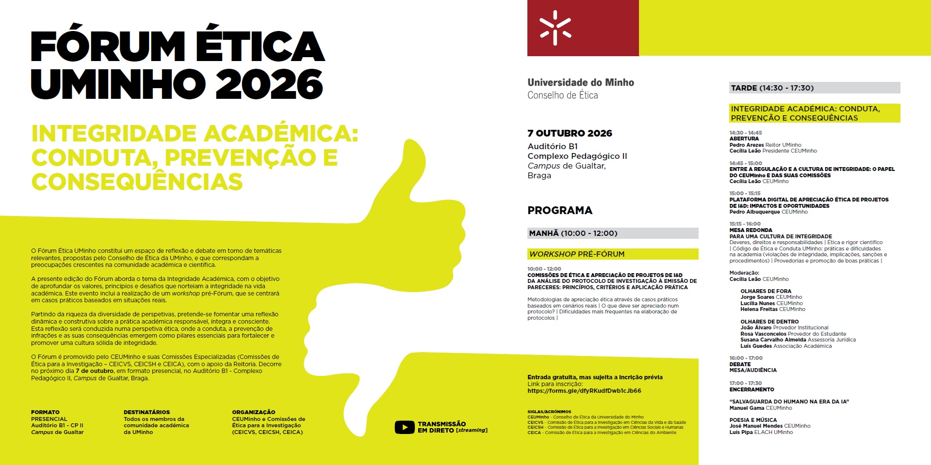 Cartaz/Programa