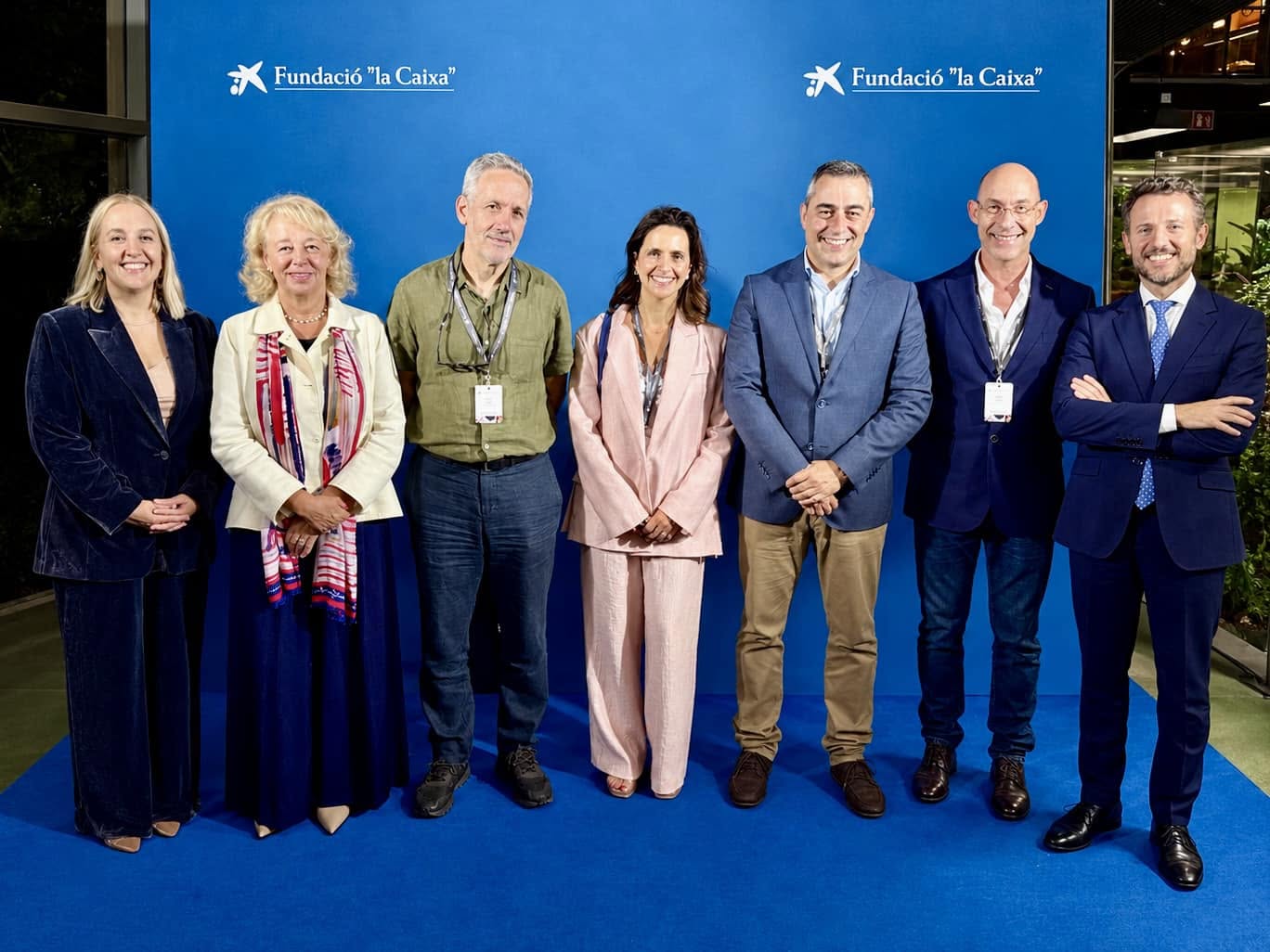 Patrícia Maciel (diretora do ICVS), Madalena Alves (presidente da FCT), os investigadores Miguel Gama, Ana João Rodrigues, Agostinho Carvalho e Nuno Neves e Pedro Arezes (reitor da UMinho)