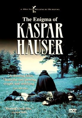 Capa do filme 'O Enigma de Kaspar Hauser', de W. Herzog