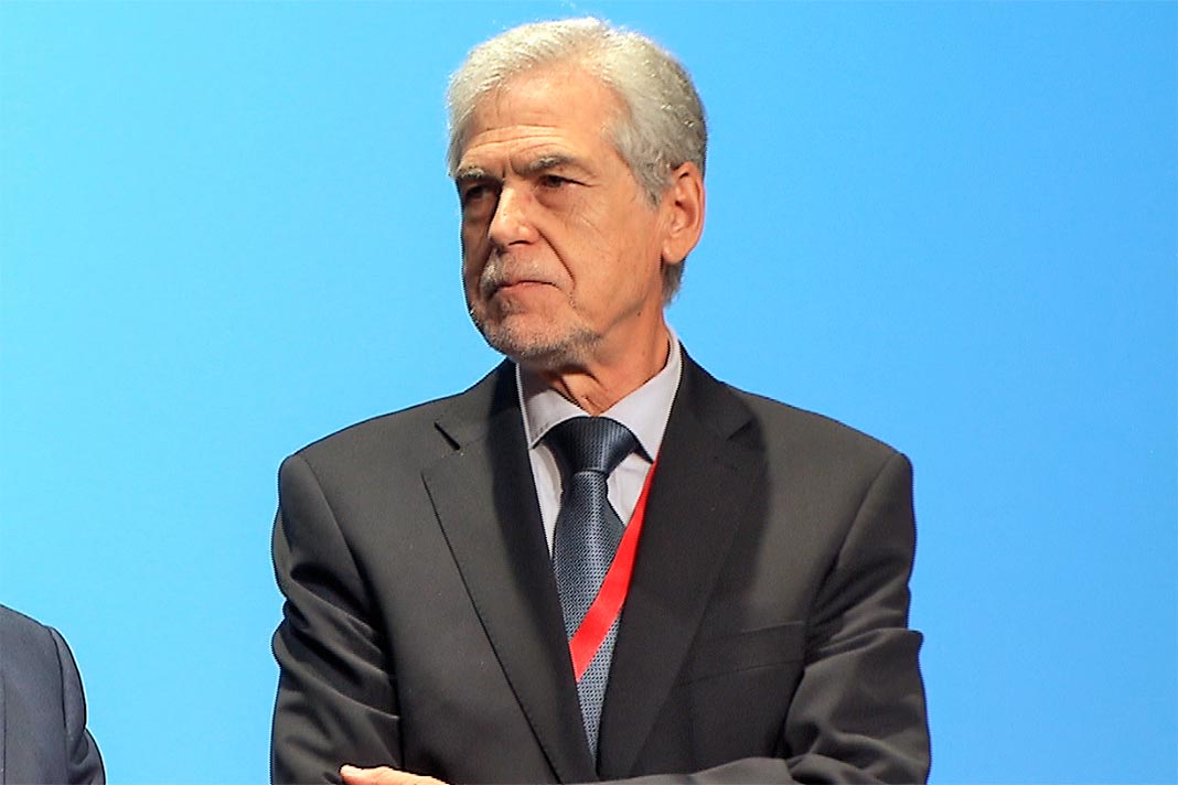 Carlos Bernardo na cerimónia (close up)