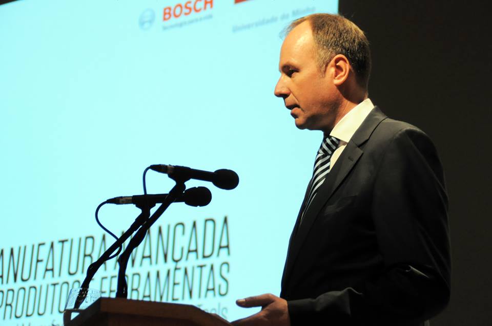 Discurso de Sven Ost (foto: GCII-UMinho)