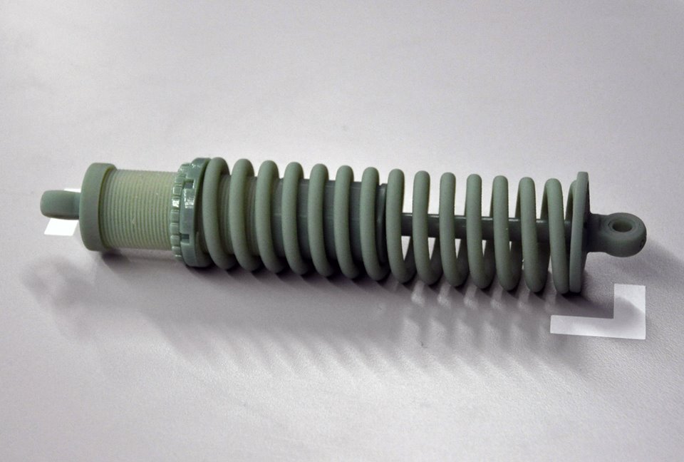 Peça de suspensão em 3D (foto: GCII-UMinho)