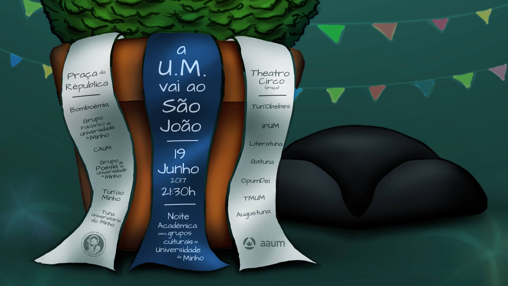 A UM vai ao São João - banner